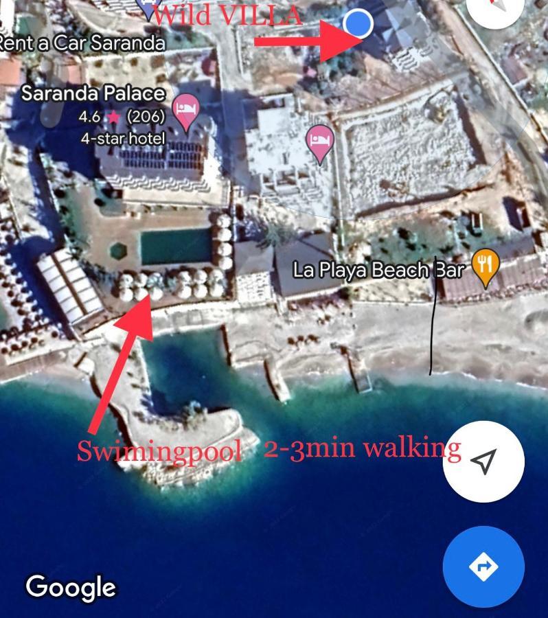 Wild Villa Apartments Sarandë Esterno foto